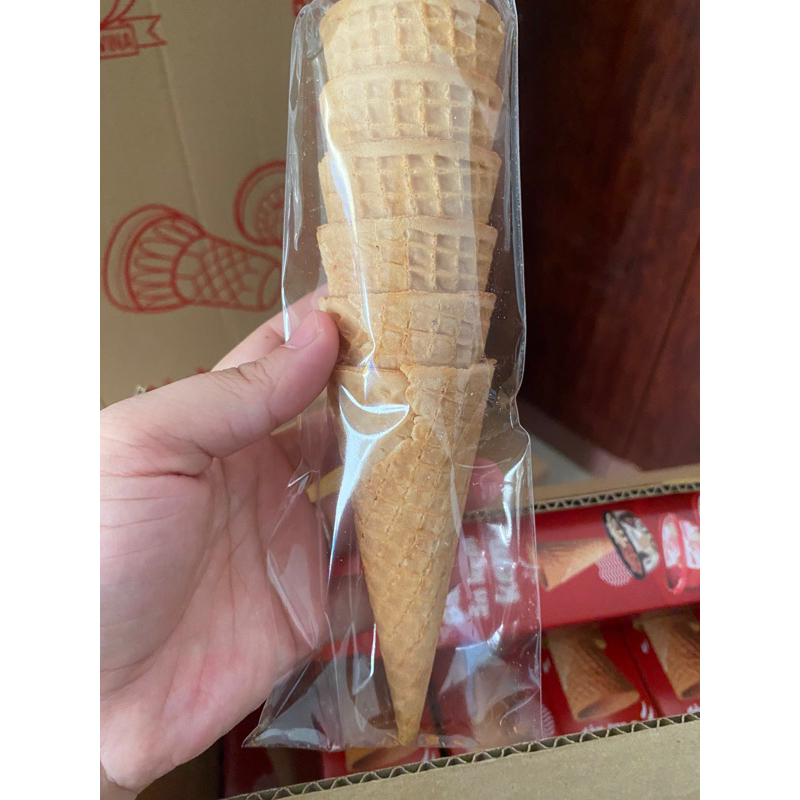 Vỏ ốc quế que kem ngon giòn siêu thơm