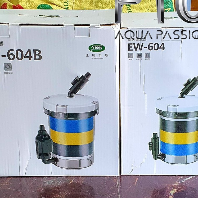 Lọc thùng Lọc Phụ EW- 604 ( không bơm) EW - 604B ( có Bơm) - Shop chuyên sỉ phụ kiện thủy sinh