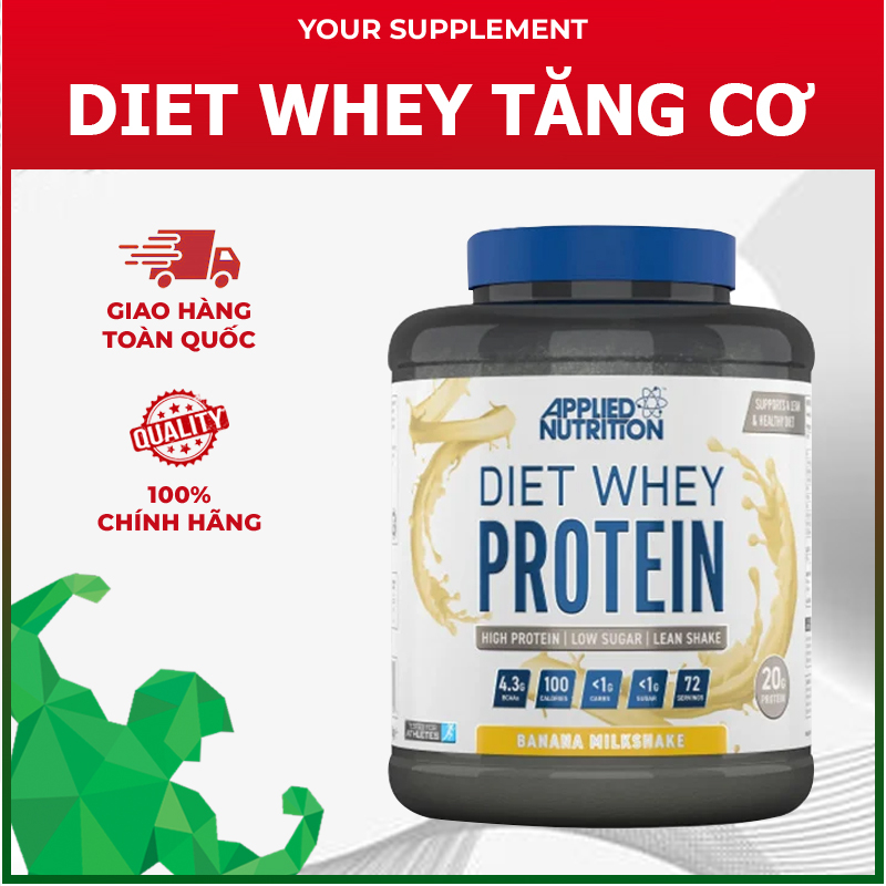 Sữa Tăng Cơ DIET WHEY Applied Nutrition - 1.8KG