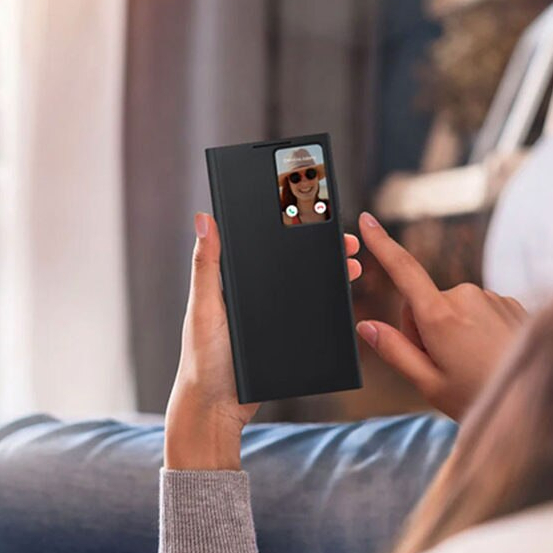 Bao Da Smart View Samsung Galaxy S23 Ultra - Hàng Chính Hãng