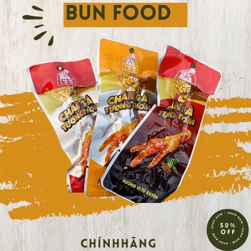 Chân gà tương thơm, chân gà 3 miền việt nam , cay ngon chuẩn vị tứ xuyên | BigBuy360 - bigbuy360.vn