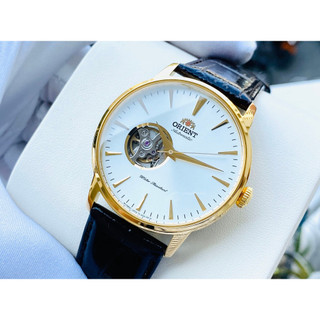 Đồng hồ chính hãng gnam Orient Esteem Gen 2 Gold dial FAG02003W0 - Máy Automatic - Mặt kính khoáng cong