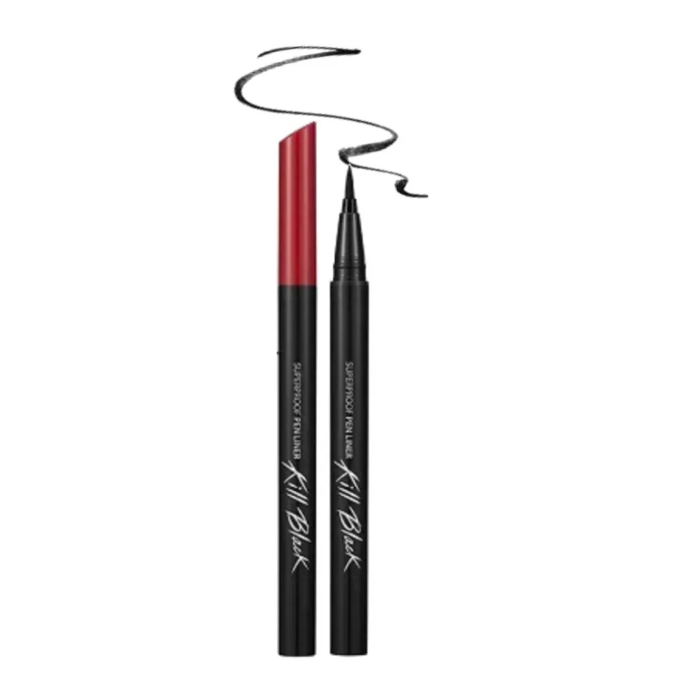 Combo 01 Kẻ Mắt Nước Clio Black 0.55ml & 01 Mascara Peripera Black Espresso 8G