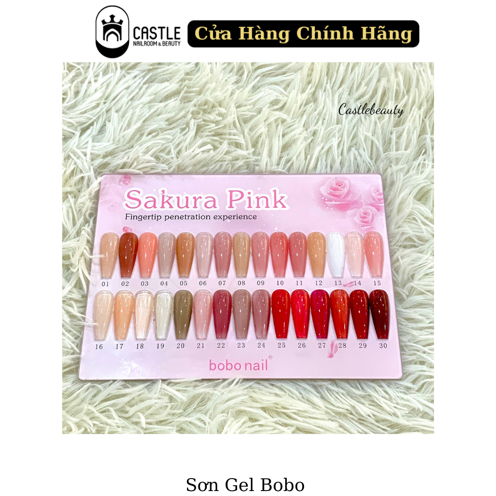 [ Màu 1 -> 16 ] Sơn Thạch Bobo - Set 30 chai chính hãng