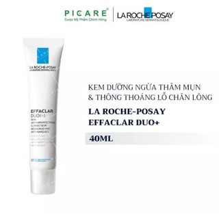 Kem Dưỡng Giảm Mụn, Ngừa Thâm La Roche-Posay Effaclar Duo+ 40ml ( Không màu)