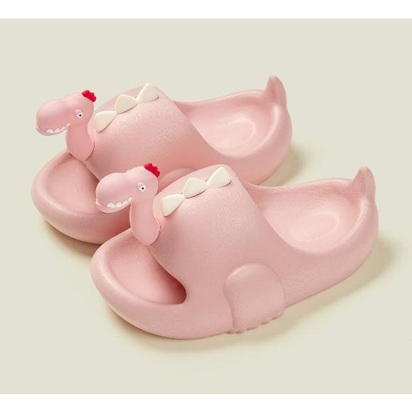 Dép khủng long cổ dài ullzang cho nữ, dép siêu nhẹ chống trơn trượt hoạt hình ms2880umei