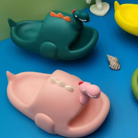 Dép khủng long cổ dài ullzang cho nữ, dép siêu nhẹ chống trơn trượt hoạt hình ms2880umei