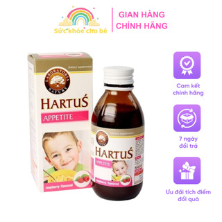 Siro hartus appetit - giúp con ăn ngon, hấp thu tốt