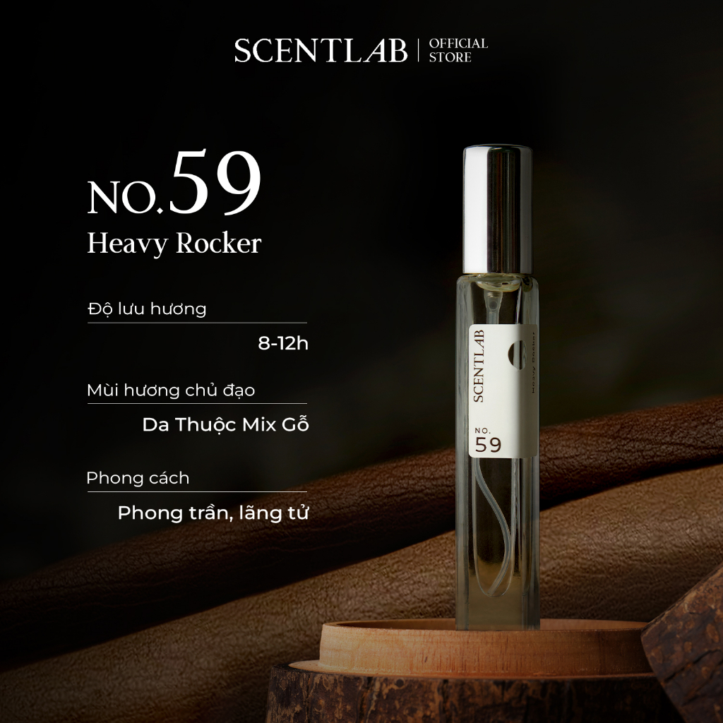 Combo nước hoa mini nam nữ SCENTLAB mùi hương hẹn hò khiêu khích, tinh dầu thơm lâu lưu lương 8h mini 10ml quyến rũ