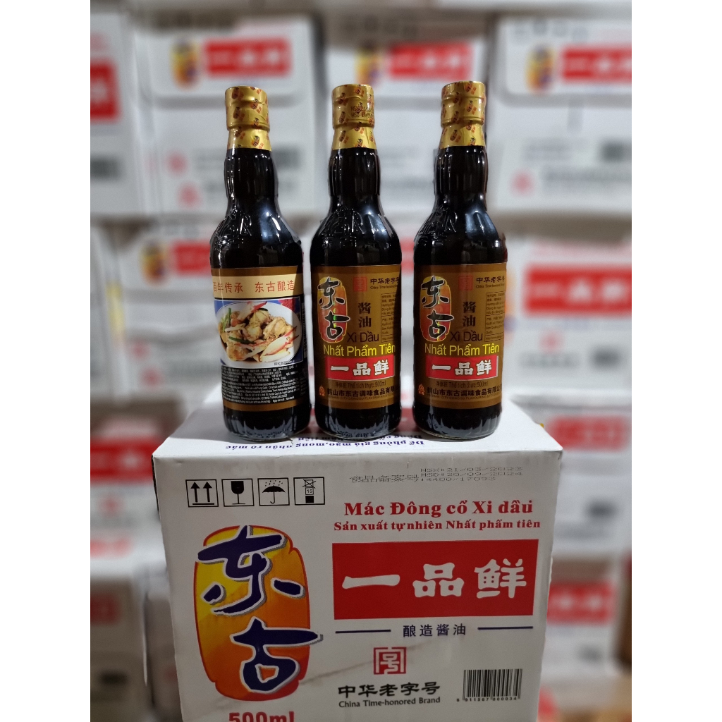 Xì Dầu Càng Cua  Nhất Phẩm Tiên 500ml/THÙNG12 CHAI