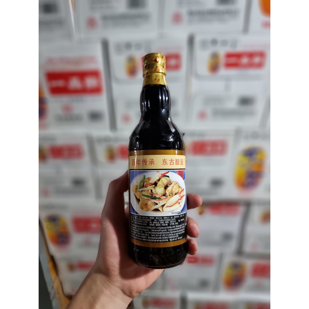 Xì Dầu Càng Cua  Nhất Phẩm Tiên 500ml/THÙNG12 CHAI