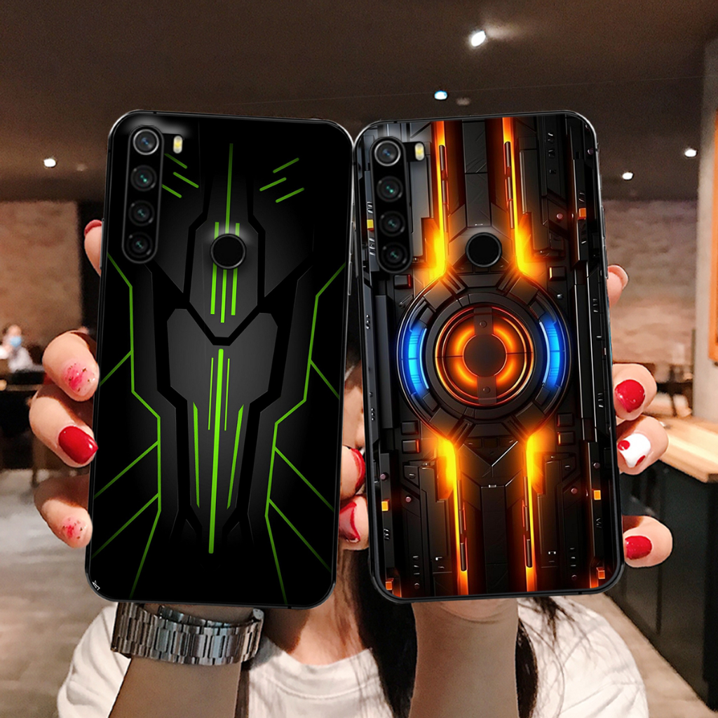 Ốp lưng Xiaomi Redmi Note 8 / Note 8 Pro caro đen trắng họa tiết bàn cờ thương hiệu đẹp cute