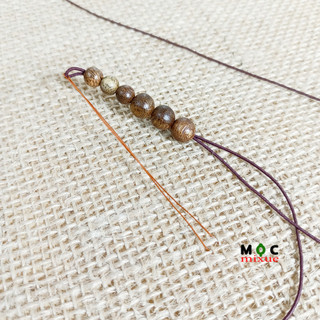 Kim xâu vòng Trầm chuỗi 108 hạt, Kim kẹp luồn dây xâu chỗi hạt gỗ Mộc mixue
