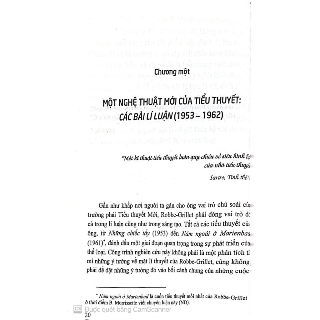 Sách - Những tiểu thuyết của Robbe-Grillet