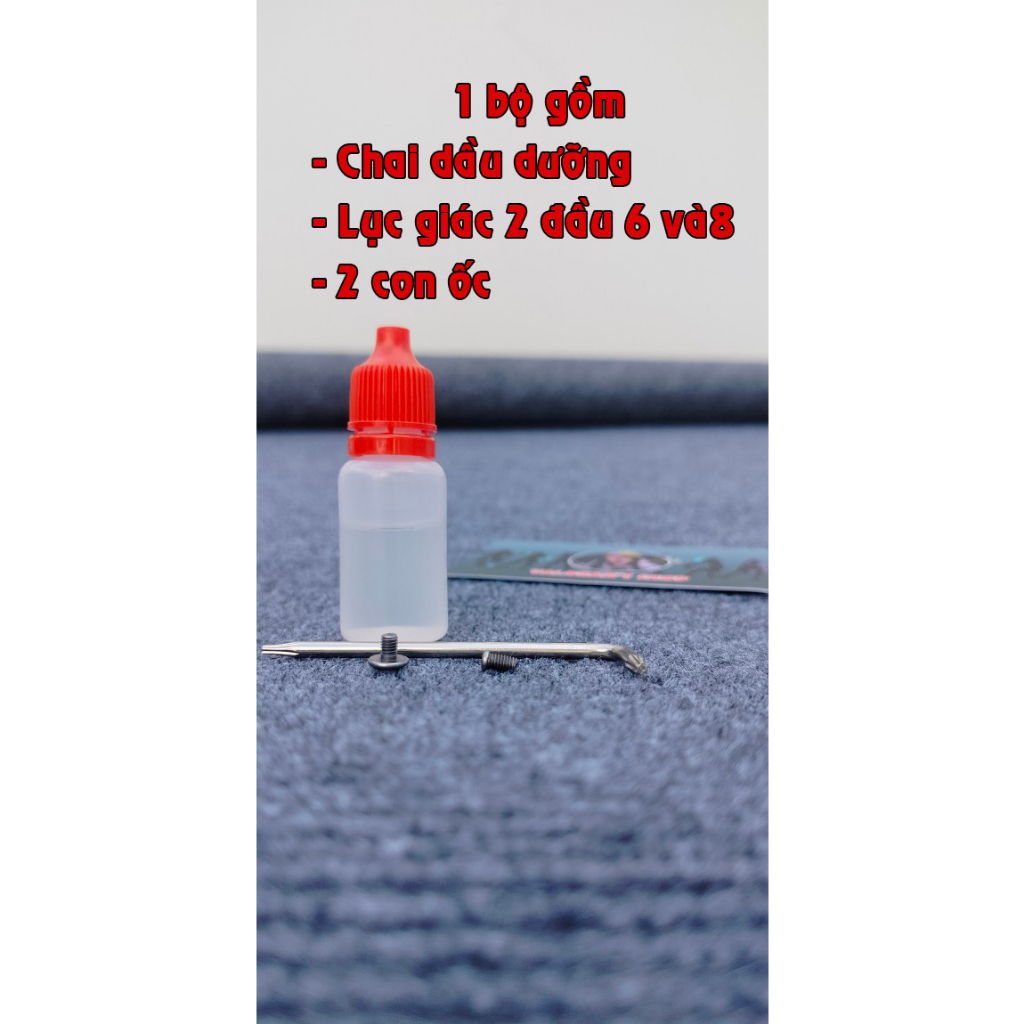 Bộ dầu dưỡng Balisong full phụ kiện