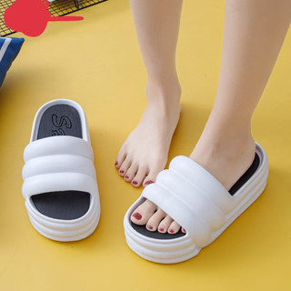 Dép quai ngang nam nữ dép bánh mì đế cao 7 cm dép eva thời trang
