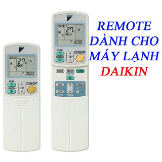 Remote máy lạnh, điều khiển máy lạnh dành cho máy lạnh Daikin 2 nút
