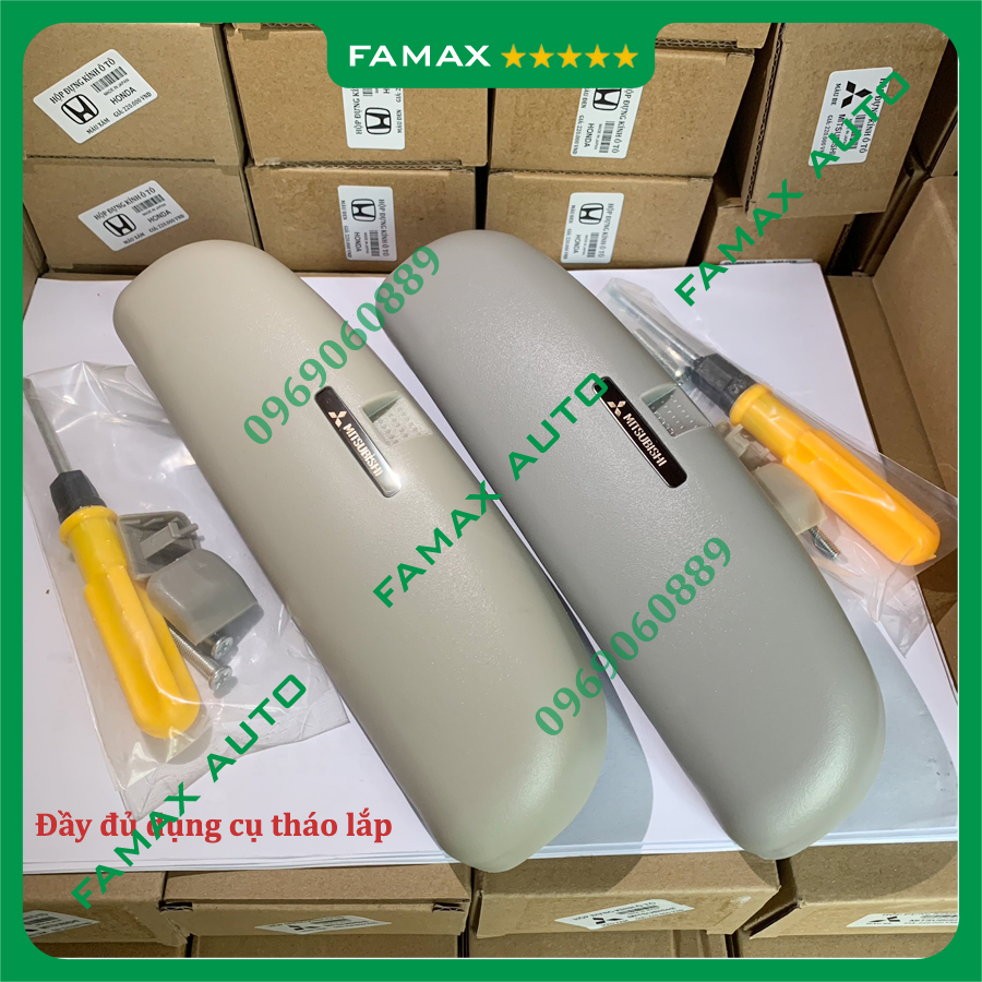 Hộp đựng kính ô tô MITSUBISHI. Hộp đựng kính xe ô tô Xpander, Attrage, Mirage, Triton, Outlander, Pajero Sport