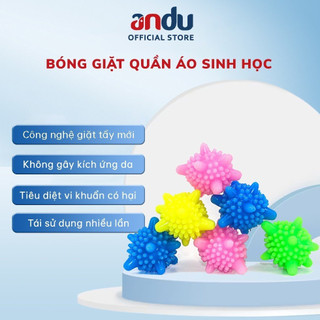 Bóng giặt quần áo, bóng giặt mini sinh học siêu sạch, là thẳng quần áo