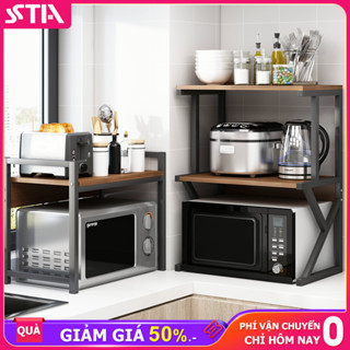 STA Kệ Lò Vi Sóng Nhiều kích thước tùy chọn 2/3 tầng-Kệ Để Lò Vi Sóng ,Kệ Để Đồ Nhà Bếp