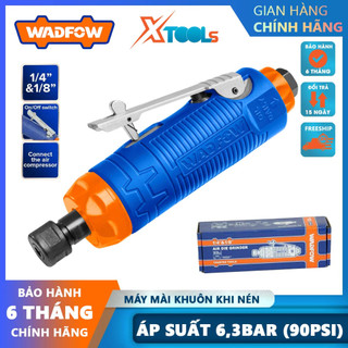 Máy mài khuôn cầm tay mini dùng khí nén wadfow wat5514 đầu vào 1/4" ông khí 3,8" , bộ máy mài, khắc, khoan