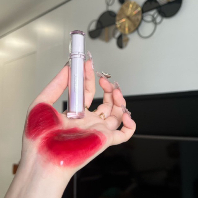 Son Bóng HERORANGE Tráng Gương Lâu Trôi Không Dễ Phai Màu Thiết Kế Vỏ Hình Ly Trà Băng Bắt Mắt