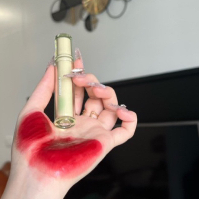 Son Bóng HERORANGE Tráng Gương Lâu Trôi Không Dễ Phai Màu Thiết Kế Vỏ Hình Ly Trà Băng Bắt Mắt