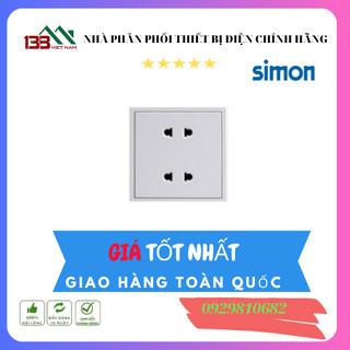 Ổ cắm đôi 2 chấu i7 simon - bảo hành 2 năm