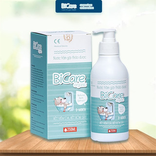 Nước tắm gội thảo dược Bicare Organic chai 250 ml
