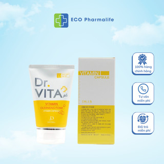 Sữa Rửa Mặt trắng da bổ sung Vitamin DayCell Dr.Vita 100mL