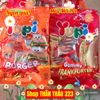 Date 2025- Kẹo Dẻo Mềm Yupi Burger Hương Trái Cây 9