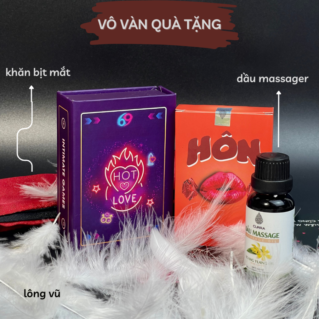 Bộ Bài Tình Yêu 69 Curra, Board Game Cho Cặp Đôi Dạo Đầu Lãng Mạng và Nóng Bỏng