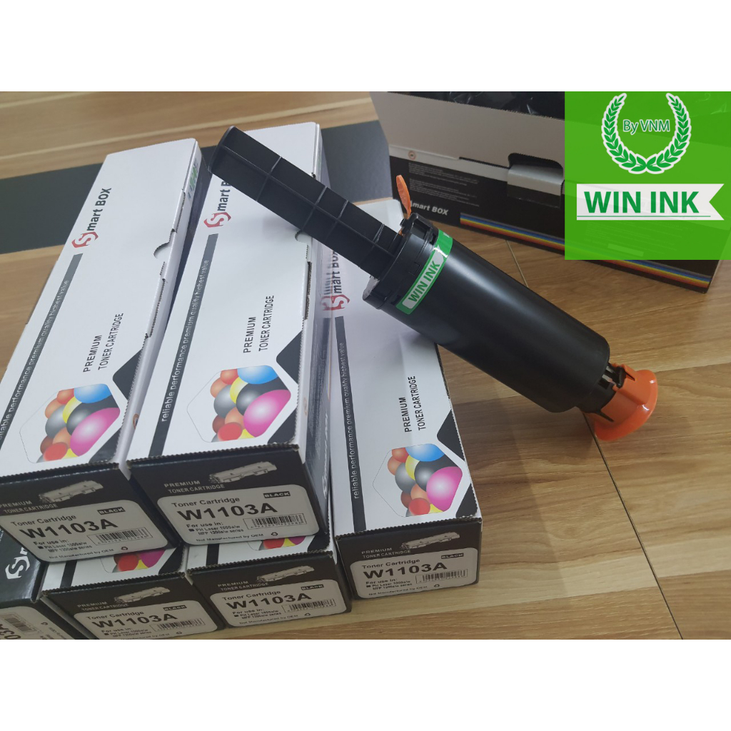 Hộp mực in HP 103A/W1103A Neverstop| Dùng cho máy HP Neverstop 1000A/1000W, HP 1200A/1200W-hàng mới 100%, đậm nét