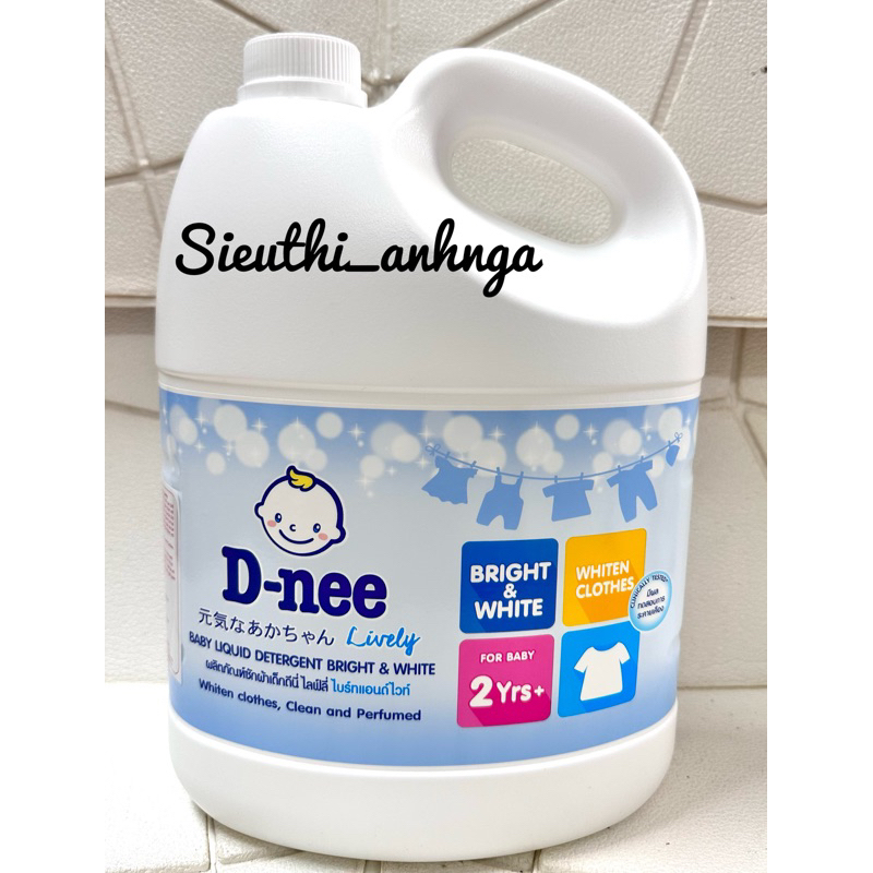 Nước Giặt Dnee Thái Lan can 3000ml