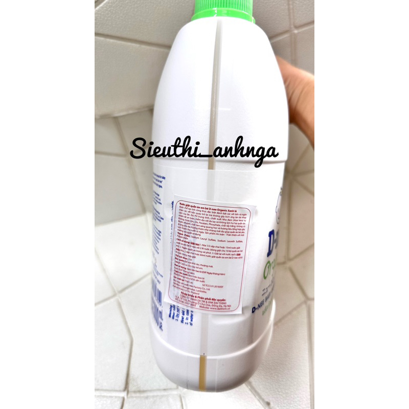 Nước Giặt Dnee Thái Lan can 3000ml
