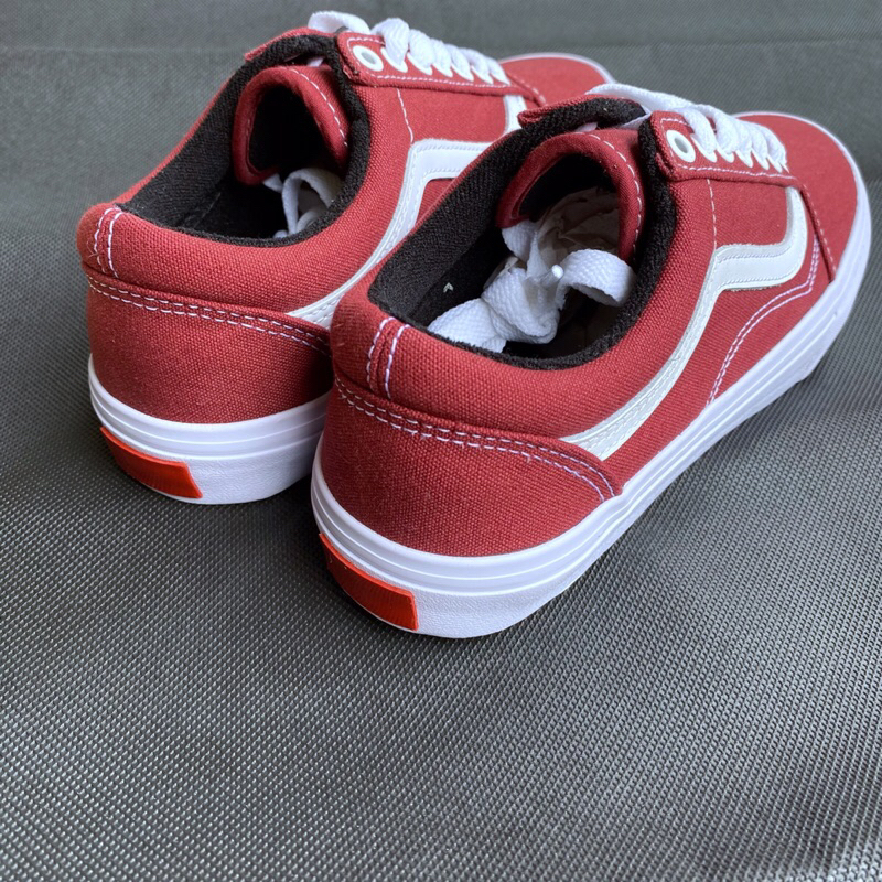 Giày OLD SKOOL đỏ đô