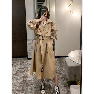 (HÀNG SẴN)  Áo khoác mangto nữ dáng dài kaki HOT , hàng chuẩn loại 1 - Kèm ảnh thật - AK250