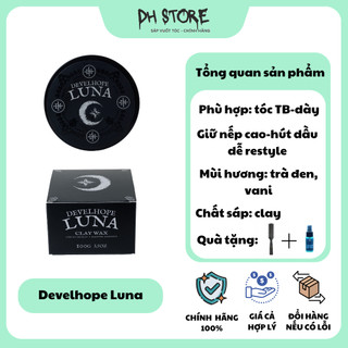 Sáp vuốt tóc Develhope Luna