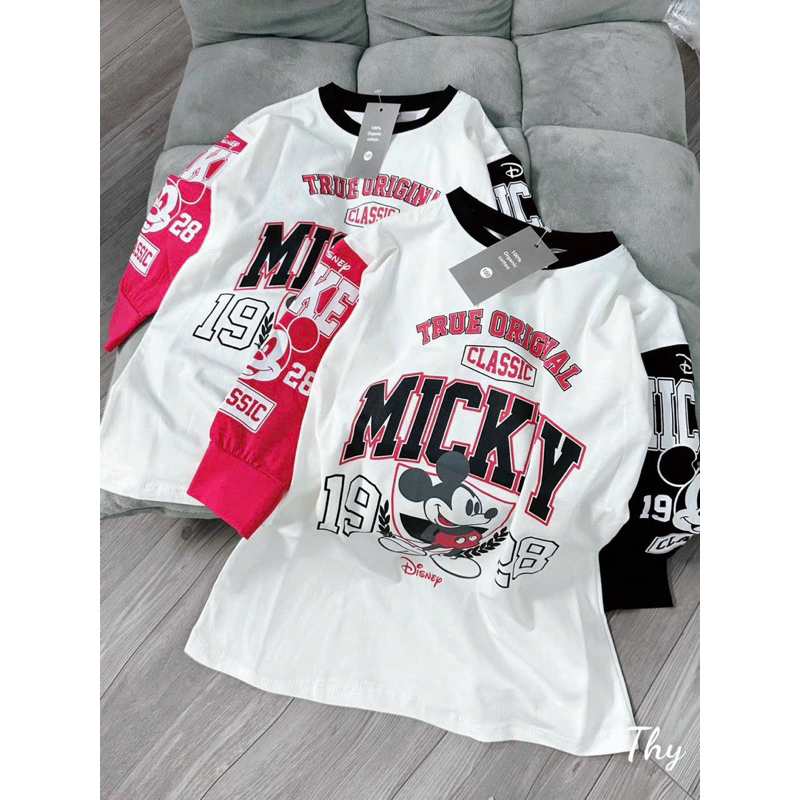 Áo Váy dài tay Mickey