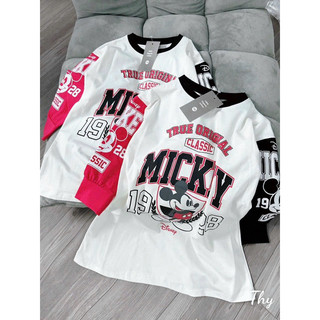 Áo Váy dài tay Mickey