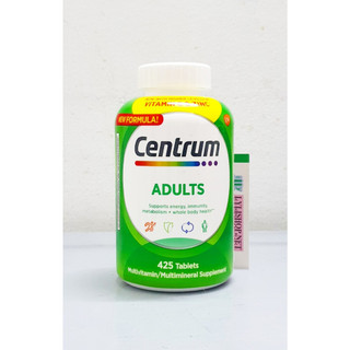 Date 4/25 Vitamin Tổng Hợp centrum Adults Cho Nam Nữ chai 425 viên của Mỹ- Nam và Nữ dùng chung được