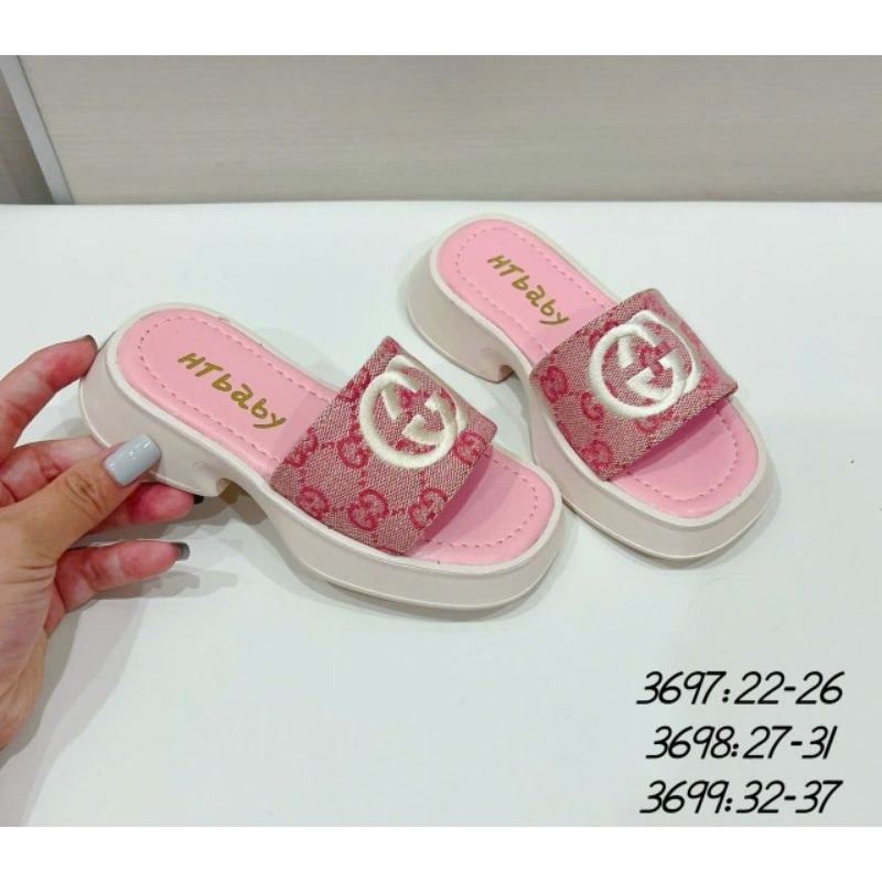 Dép lê cao gót cho bé hàng Quảng Châu