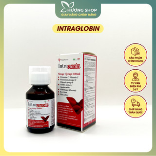 Tăng đề kháng bổ máu bổ sung sắt với viên sắt bổ máu intra globin sản phẩm chính hãng