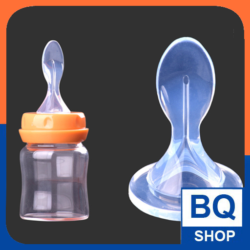 Núm thìa bình sữa Pigeon cổ rộng silicone dùng cho bình sữa trẻ em BQSHOP