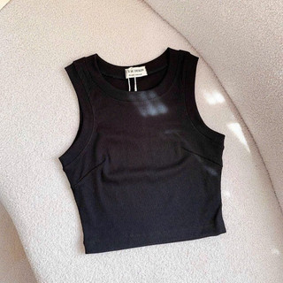 Áo thun gân 3 lỗ phom croptop