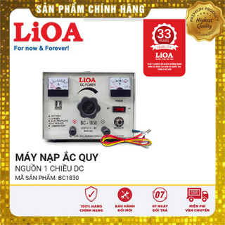 Máy nạp ắc quy 6v-12v-18v lioa bc1830