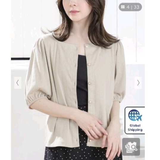 Áo Sơ Mi Cotton Xuất Nhật Có Thể Mặc Như Áo Khoác Cardigan