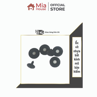 Ốc vít nhựa bắt kính mũ bảo hiểm GRS - mua 5 bộ để được freeship