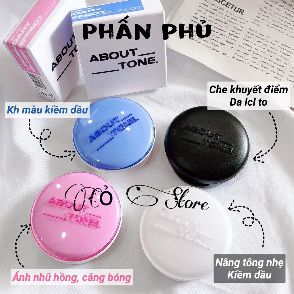 Phấn Phủ Dạng Nén About Tone Powder Pact 8G