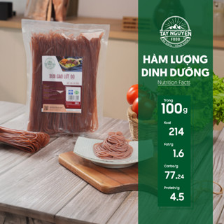 Bún gạo lứt đỏ Cao Bằng eatclean Tây Nguyên Food - Việt Nam 500g/1kg